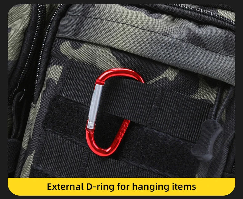 Trekking Tactical Handbags Shoulder Bag Camping for Man Hiking Travel Climbing Fishing Sling Crossbody Outdoor Weekend Molle Bag