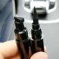 Black Wing Stamp Liquid Eyeliner by Blushimmer, waterproof and smudge-proof with a precise wing stamp design, displayed on a white background.