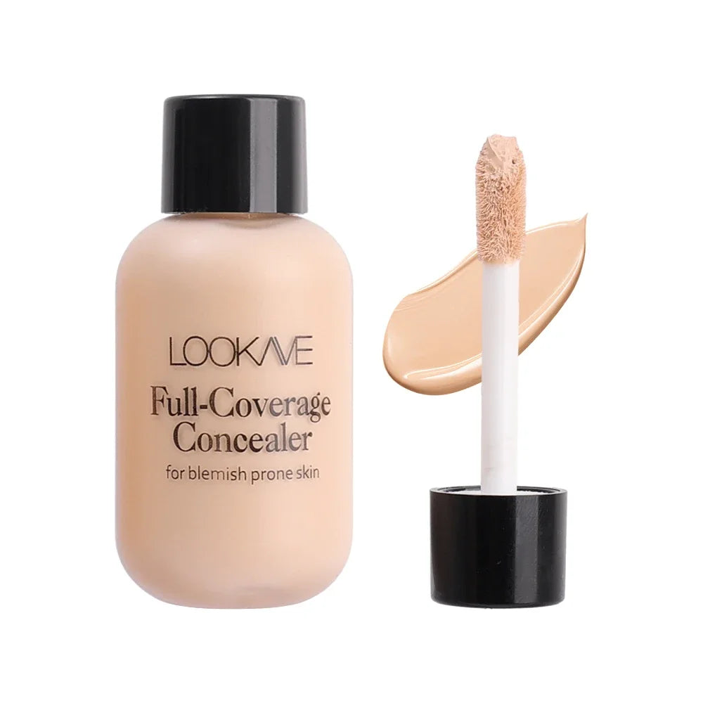 Blushimmer waterproof matte concealer cream for full coverage, acne, dark circles, and oil control in liquid foundation facial makeup.