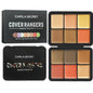 Blushimmer 12-color concealer, blush, and contour palette with matte cream shades for all-in-one face makeup.
