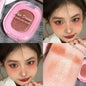 Blushimmer monochrome flower mist blush powder in soft pink with a fine matte finish and natural nude tones.