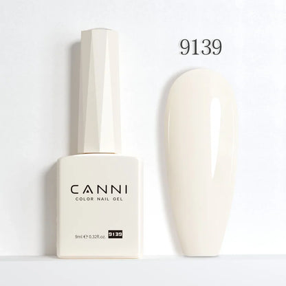 Blushimmer CANNI Hema Free Nail Gel Polish Fall Color Collection with semi-permanent diamond long-wear top coat in red and nude shades