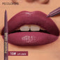 2-in-1 Waterproof Matte Lip Liner & Gloss, , Non-Stick Lipstick, Suitable for beginners