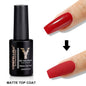 YOKEFELLOW 10ml translucent pink gel nail polish by Blushimmer, showing a smooth, glossy finish for long-lasting UV gel nails.