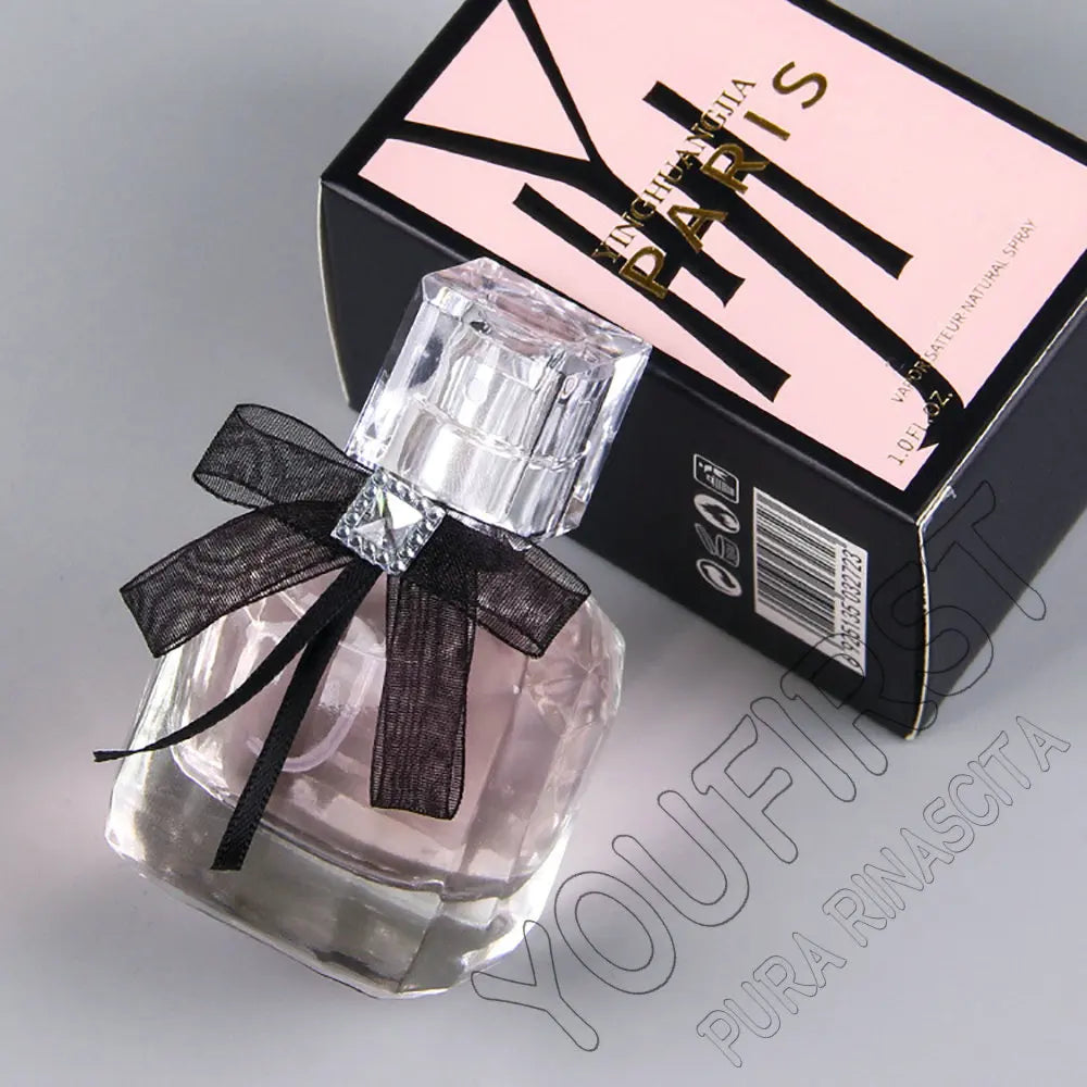 Blushimmer Club De Nuit women’s floral perfume spray with pheromones, 50ml, featuring elegant perfume bottle and floral scent design.