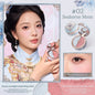 Blushimmer Flower Knows Butterfly Cloud Collar Collection Rouge Box highlighting and blush duo powder with brightening colors, 6g.