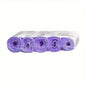 5 rolls/pack, 75 bags total, 4-gallon bathroom trash bags, disposable thin trash bags, kitchen storage trash bags, bathroom, kit