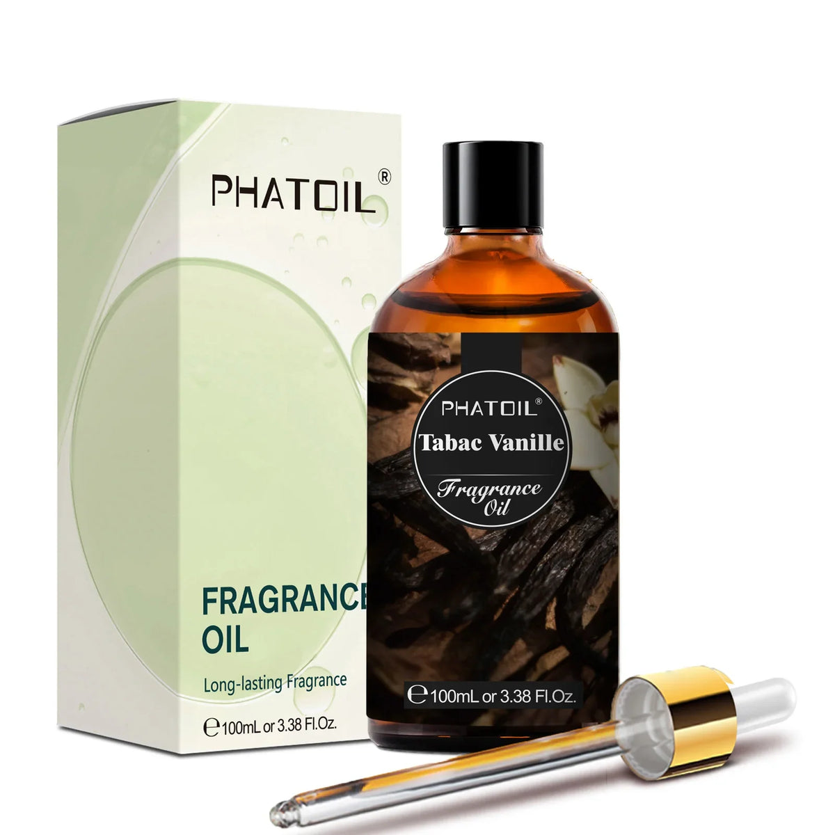Blushimmer PHATOIL 100ml aroma fragrance oil with fresh linen, bubble gum, baby powder scents for aromatherapy, candles, and skin.
