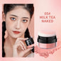 Blushimmer FOMIX loose powder air cushion blush in natural soft matte pink with high pigment for cheeks