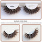 Blushimmer Red Siren Brown Fluffy Mink Lashes 2026, soft natural strip false eyelashes with luxurious, fluffy design for cosplay or everyday wear