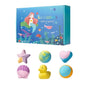 12pcs Bath Bombs Set with Surprise Toys Inside Natural Organic Bubble Bath Fizzies Balls Gift for Holiday Gift Set