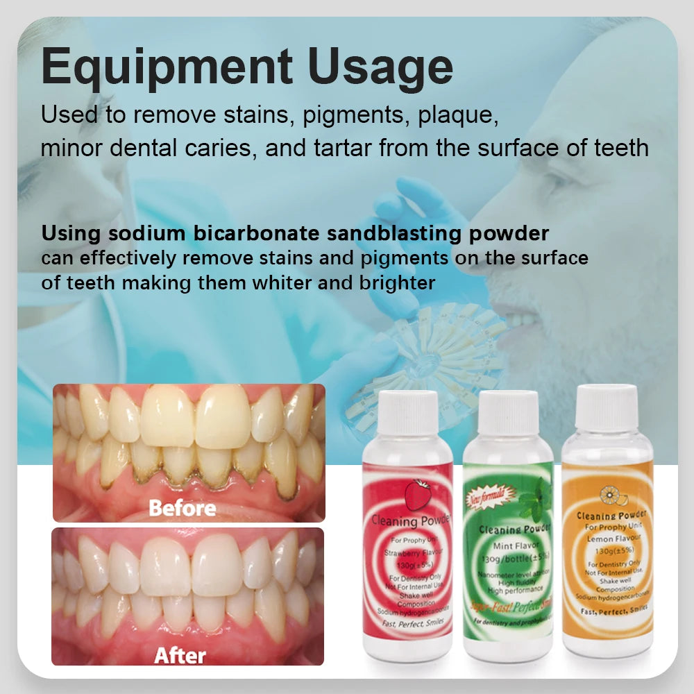 Dental equipment Teeth Whitening Spray Dental Air Water Polisher Jet Air Flow Oral hygiene Tooth Cleaning Prophy Polishing tool