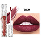 Qibest Glitter Shimmer Liquid Lipstick - Matte Waterproof Lip Gloss