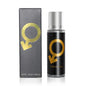 Men's Blushimmer pheromone perfume bottle with sleek design, showcasing natural, fresh fragrance for attracting women.