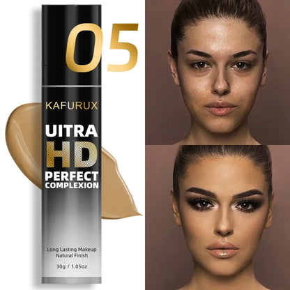 Blushimmer 8-color face foundation and concealer palette with matte, waterproof liquid formulas for full coverage nude makeup look