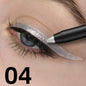 Colorful metallic eyeliner pen with high pigmentation, waterproof shimmer finish, ideal for smokey, punk, and gothic makeup looks.