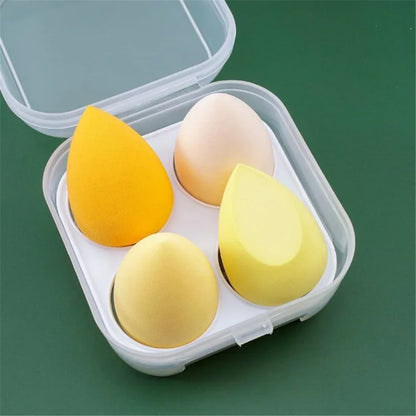 Set of 4/8 Blushimmer makeup sponge blenders, soft beauty egg puffs for foundation and powder application, cosmetic beauty tools