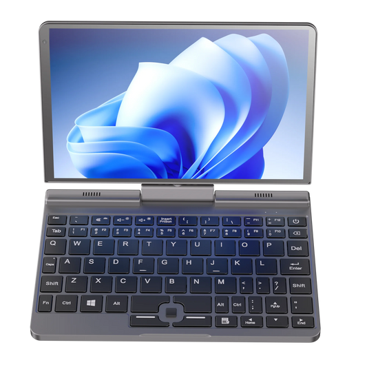 12th Generation Mini Laptop Intel N150 Quad-Core 8-inch Touch Screen Type-C Charging Port for Office and Entertainment Portable