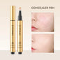 Blushimmer GECOMO press concealer pen with liquid formula, long-lasting, moisturizing, and designed to hide pores and imperfections.