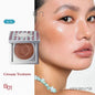 Girlcult Emotions Blush Highlighter by Blushimmer, matte fine shimmer pressed powder for cheeks, Korean cute makeup product