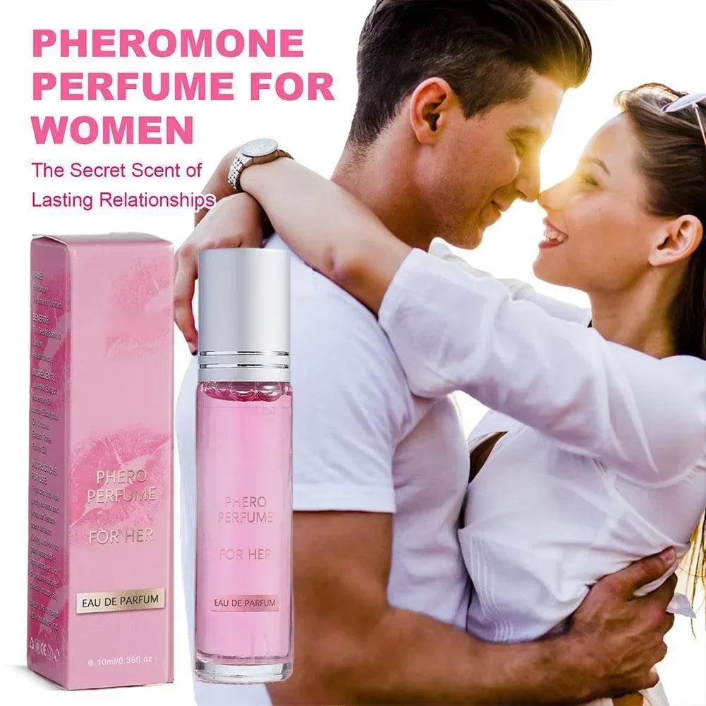 Blushimmer Flirting Perfume pheromone fragrance oil for women, long-lasting, sexually stimulating, sexy scent in sleek bottle