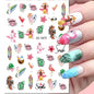 Black and white nail art stickers for women and girls, featuring sexy body press-on designs and decorative nail decals.
