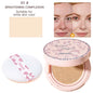Blushimmer Air Cushion BB Foundation and CC Cream with natural finish, long-lasting matte concealer, in sleek compact packaging.