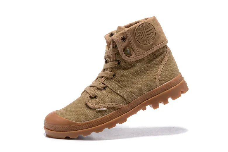 Outdoors PALLADIUM Pallabrouse Sneakers Turn Help Men Women Ankle Boots Canvas Casual Shoes Men Casual Shoes Eur36-45