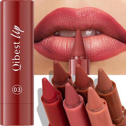 Blushimmer Twist Up Lip Liner and Lipstick Pen with velvet matte finish, waterproof, suitable as blush or lip contour.