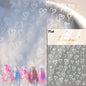 Colorful Cat's Eye 5D gradient European love heart gem nail art stickers by Blushimmer, featuring geometric wing crystals for manicure decoration.