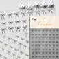 French leopard print bowknot lace ribbon with rhinestones and pearls for manicure decoration, ideal for nail art by Blushimmer.