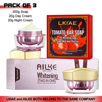 LKIAE Whitening Reduce Dark Spots & Hyperpigmentation Facial Brightening Vitamin C Bar Soap For The Skin Care