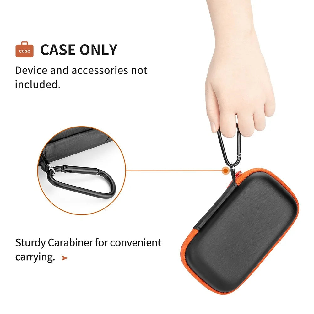 Hard Storage Box Portable Anti-Scratch Hard Drive Storage Holder Protective Cover Universal External SSD 1TB/2TB/4TB Storage Bag