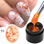 Mtssii 8ml Metallic Painting Nail Gel Polish Gold Silver Creative Elastic Nail Gel for PaintingDrawing Magic Mirror Gel Varnish