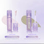 Blushimmer Girlscrush liquid concealer and velvet sunscreen on fair skin, highlighting brightening and moisturizing facial application.