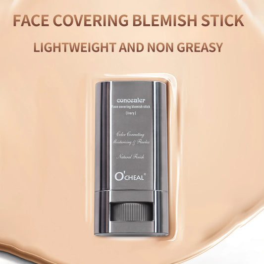 Blushimmer Ocheal Face Foundation Contour Stick with lightweight, long-wear formula for concealing blemishes and contouring.