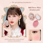 Blushimmer Flower Knows Strawberry Rococo embossed blush palette with pink and berry tones, professional 5g blusher powder for makeup.