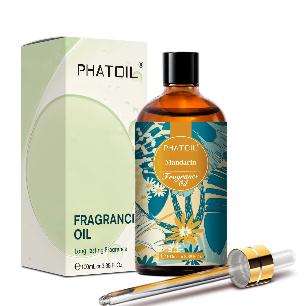 Blushimmer PHATOIL 100ml coconut and vanilla fragrance oil with bubble gum, sea breeze, and white musk scents for candles and soap making.