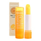 Blushimmer hydrating repair lip balm with Aloe Vera and Vitamin essence, featuring moisturizing water-based protection for soft lips.