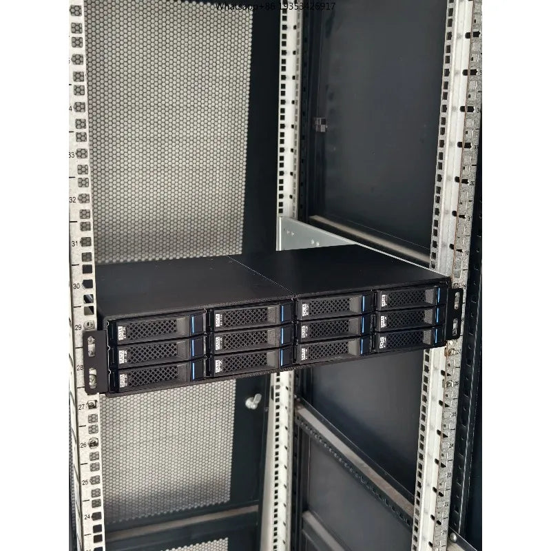 12-bay hard disk expansion enclosure External NAS storage device 12Gbps high-speed backplane Supports multi-chassis cascade
