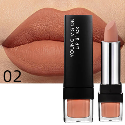 Blushimmer 6-color matte lipstick set with long-lasting, waterproof, smudge-proof velvet finish and smooth non-fading lip color.