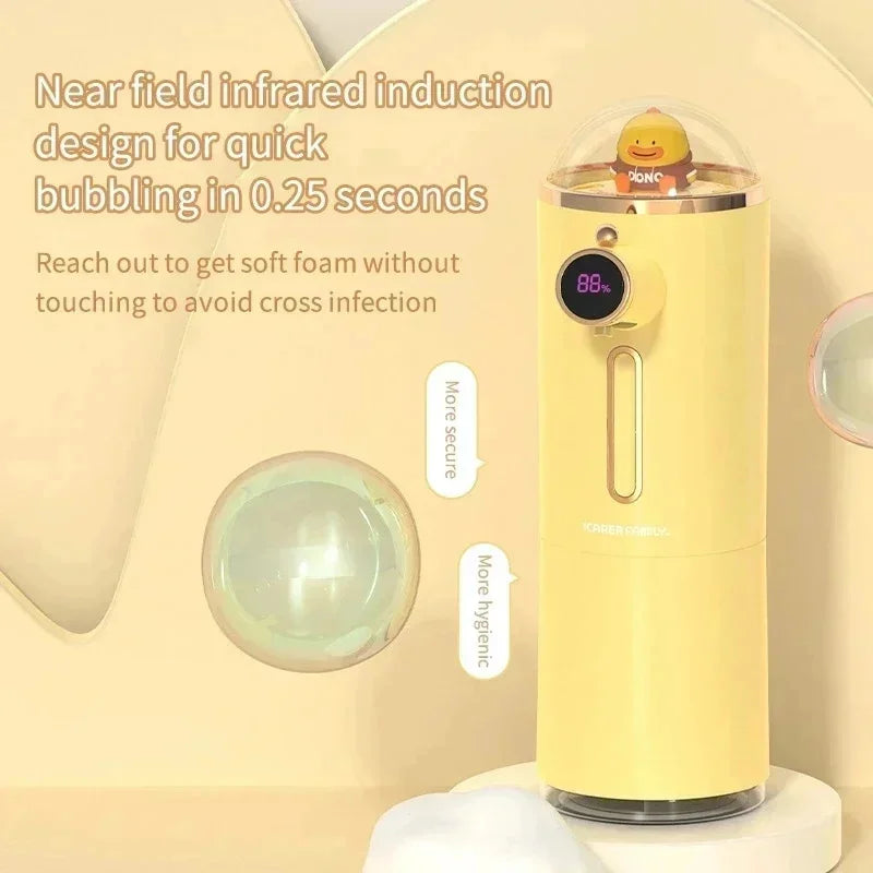 5V 2W 1200mAh 300ml Induction Foam Washing Hand Sanitizer Charging Automatic Soap Dispenser Foam Hand Sanitizer Automatic