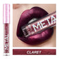 Metallic Matte Liquid Lipstick Waterproof Long Lasting Non-Stick Cup Matte Shimmer Glitter Lip Gloss Women Lips Makeup 12 Colors
