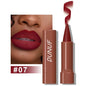 Blushimmer nude brown lip liner pencil with velvet matte finish, waterproof, non-stick lipstick for natural, defined lips.
