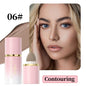 Blushimmer QIBEST matte liquid face blusher stick with smooth application, suitable for cheeks, eyes, and contouring.