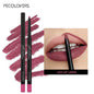 Blushimmer waterproof matte lipliner pencil in red, featuring long-lasting, moisturizing, non-stick lipstick for lips.