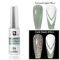 Blushimmer 5ML gold and silver metallic gel polish with chrome mirror finish, ideal for UV LED semi-permanent nail art and French designs