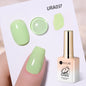 Blushimmer UR SUGAR 15ml translucent white jelly gel polish for semi-permanent UV gel nail art and soak-off gel varnish.