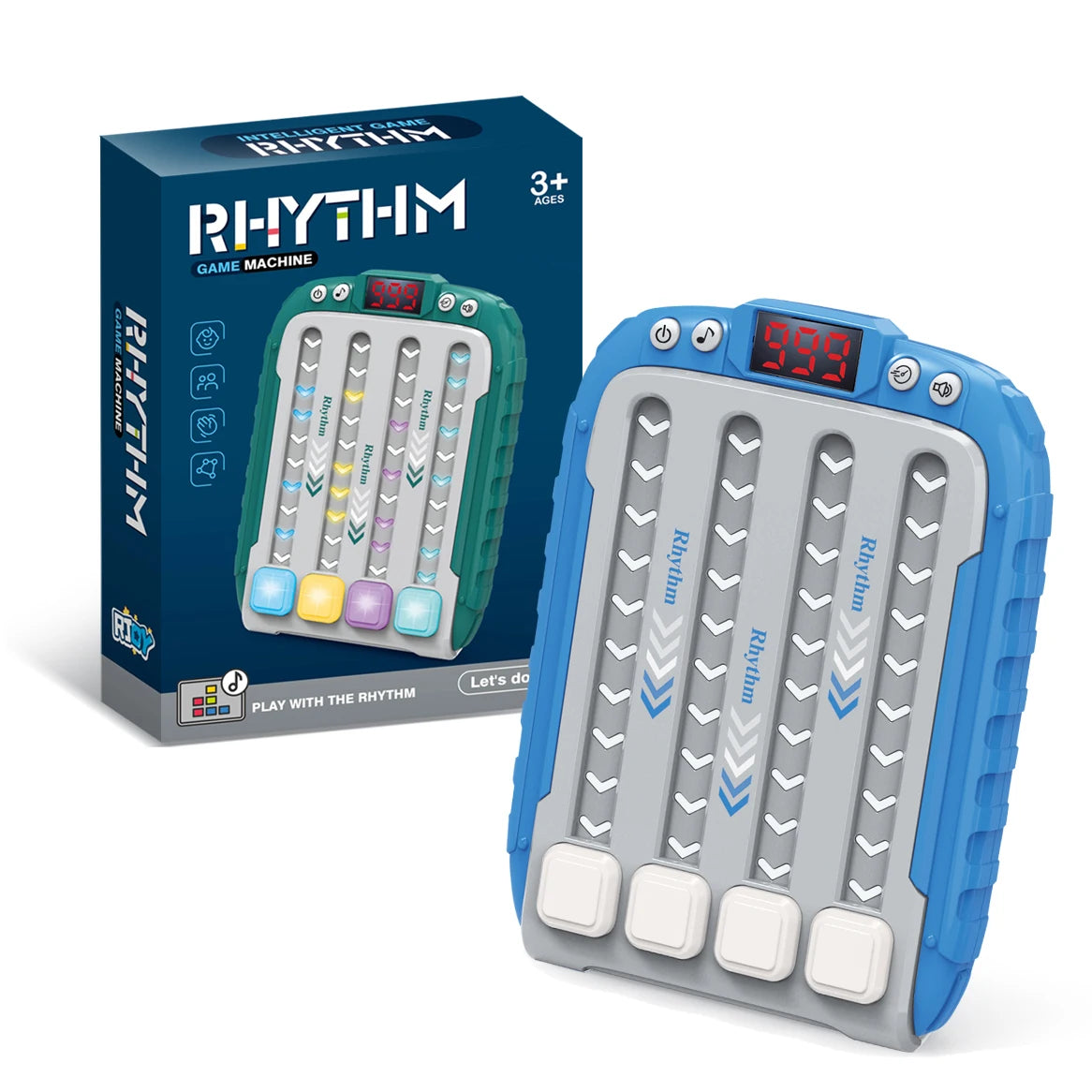 Entertainment stress-relief games that develop hand skills and brain training, music rhythm master board game