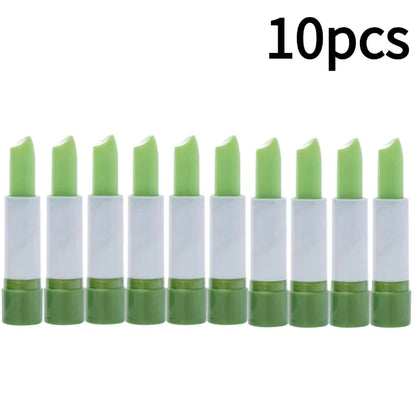 Blushimmer Aloe Vera moisturizing lipstick and lip balm set, color-changing, nourishing lip care for dry lips, 1-10 pcs